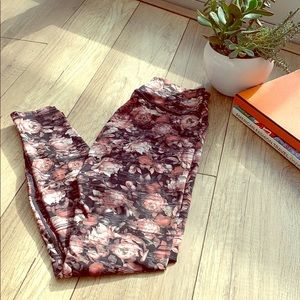 Perfect Condition Lululemon 7/8 Length Leggings